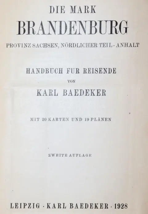 Mark Brandenburg – Prowincja Saksonia, część północna