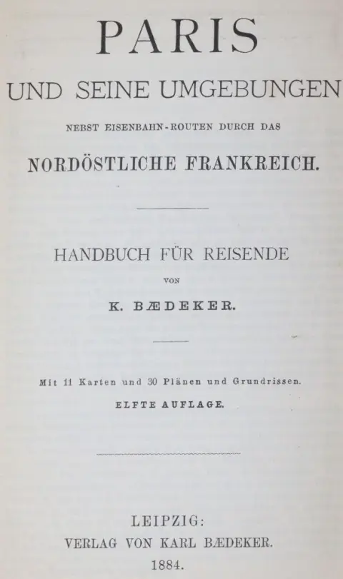 Sammlung – von 19 Baedekern