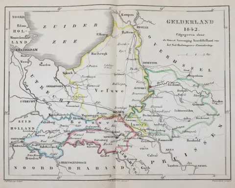 Atlas – van het koningrijk der Nederlanden, het groot-hertogdom Luxemburg en de bezittingen in Azie, Afrika, Amerika e