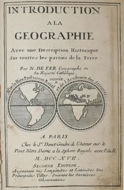 Fer,N.de Introduction a la Geographie avec une description historique sur touttes les parties de la terre