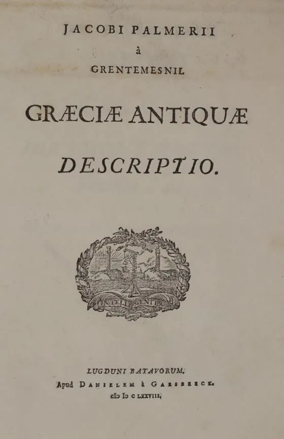 Palmerius,J. – Graeciae antiquae descriptio