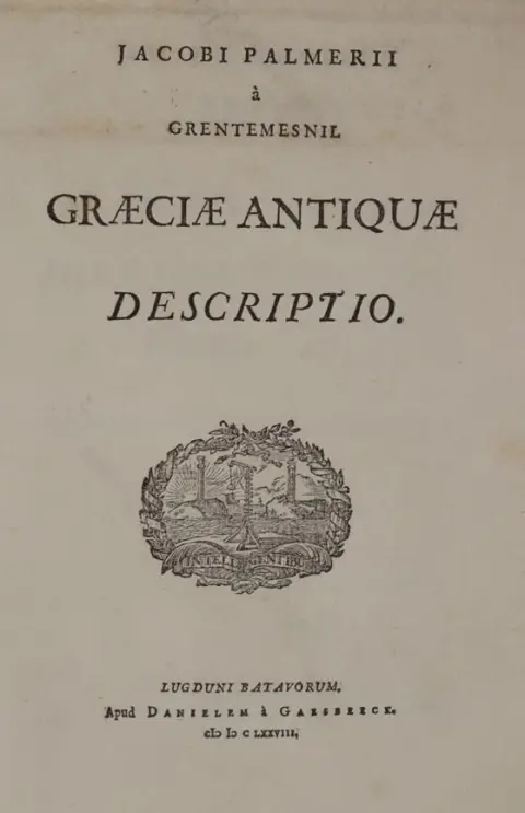 Palmerius,J. – Graeciae antiquae descriptio