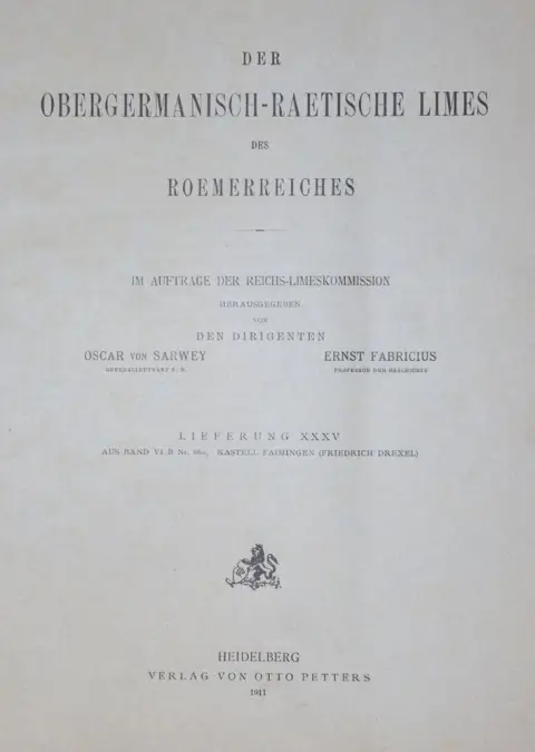 Верхнегерманско-ретийский лимес, – Римской империи