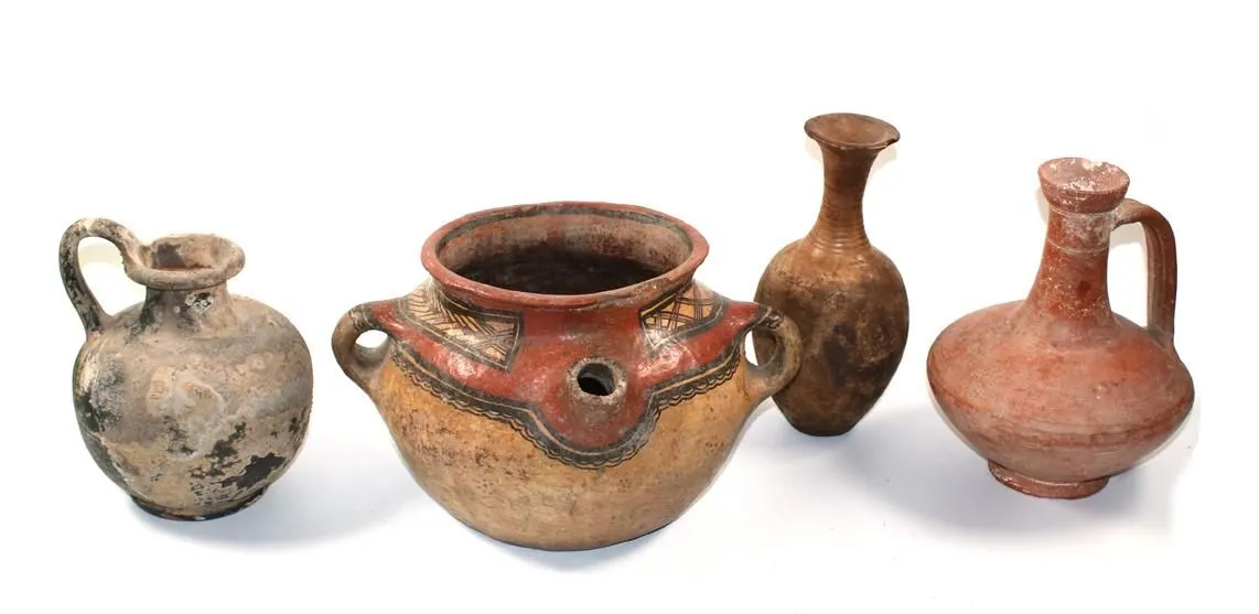 Three ancient terracottas