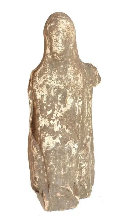 Griechische Tanagra Figur. – Wohl 4.-3.Jh
