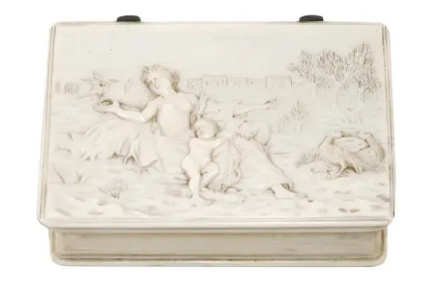 Erotic box – ivory 19th c.