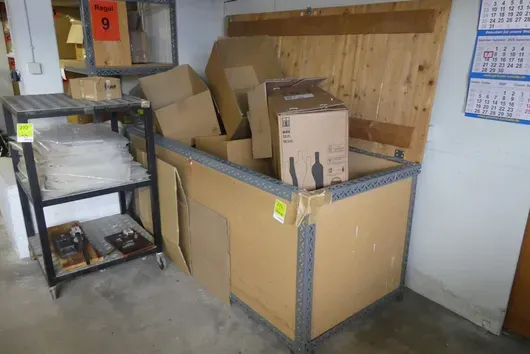 Caisse avec contenu