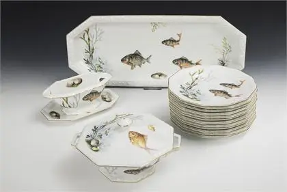 Service à poisson. Rosenthal