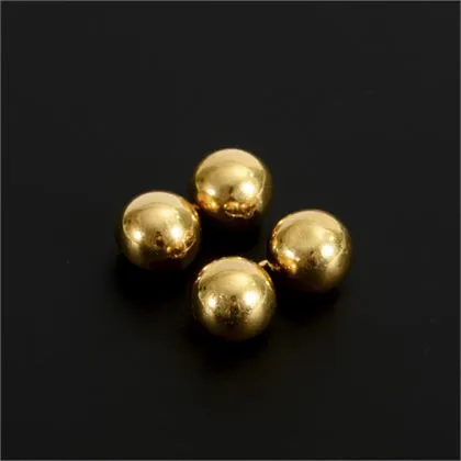 Cufflinks with spherical heads