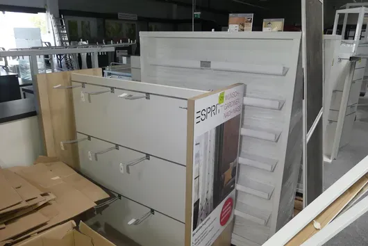Shelving, 5 pcs. with insect screen