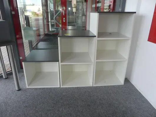Regał stopniowy, 3 szt.