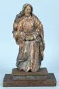 Mater Dolorosa – wood, polychrome and silvered, mounted on stepped base, total H= 45 cm, 18th c., slightly damaged