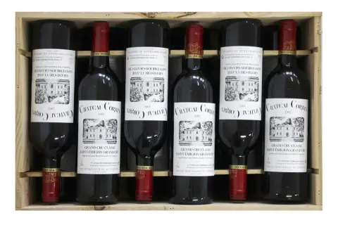 Chateau Corbin 1997 – 12 bouteilles, St Emilion Grand Cru, Soc