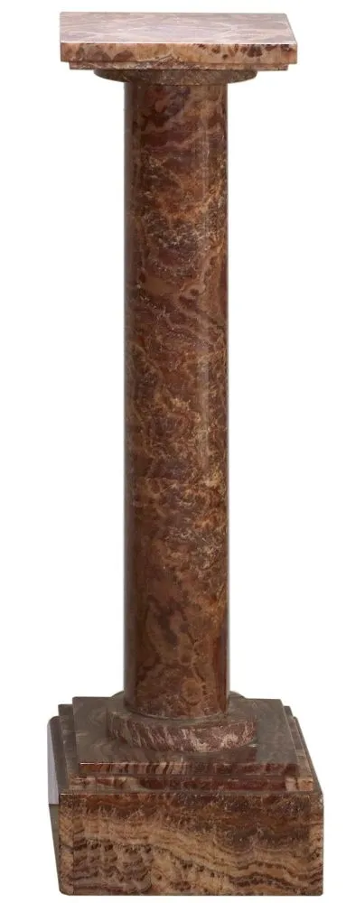 Marble column – made of red onyx marble