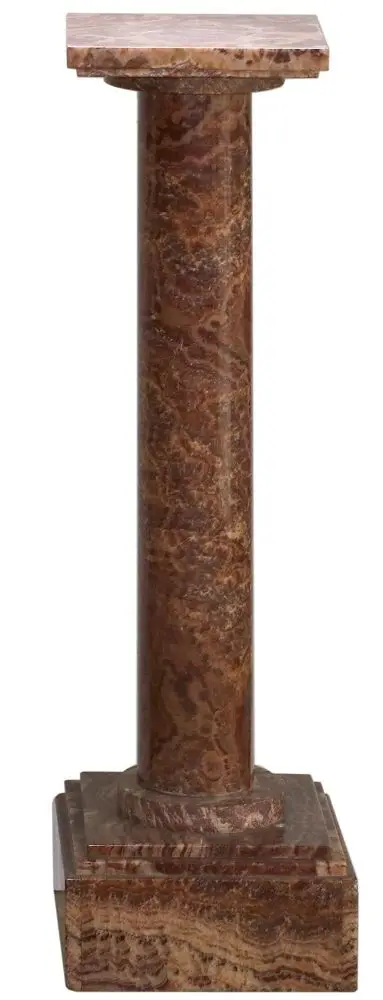 Marble column – made of red onyx marble
