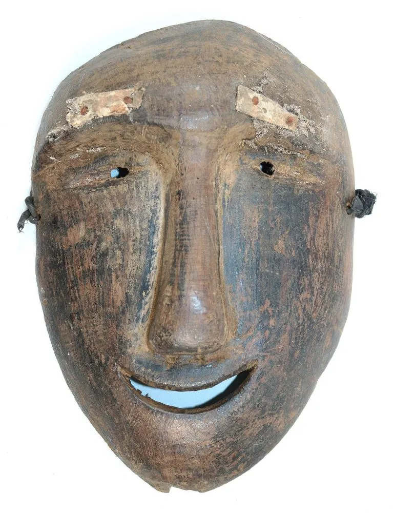 Masque en bois Lega – R.D.Congo