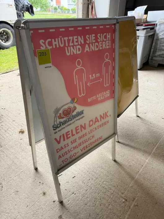 Werbeaufsteller