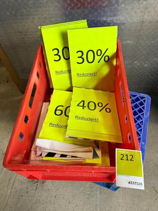 Konvolut Tischaufsteller