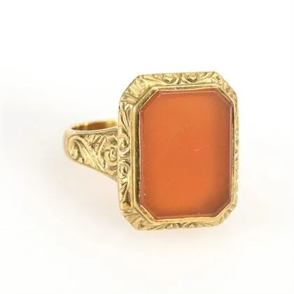 Ring mit Karneoltafel