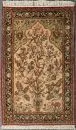 Tapis de prière en soie Ghoum, Perse, 78 x 125 cm