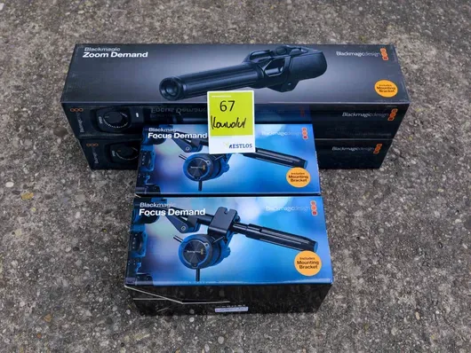 Blackmagic Design 2 x Zoom Demand, 2 x Focus Demand
