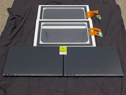 Display 2x mit 2x Touchfeld 24 Zoll
