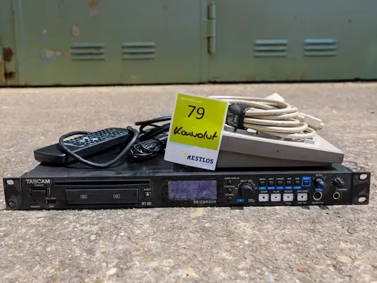 TASCAM SS-CDR200 audiotrack recorder