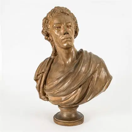 HOUDON, Jean-Antoine (1741 Versailles - 1828 Parijs). Buste van Antoine Barnave