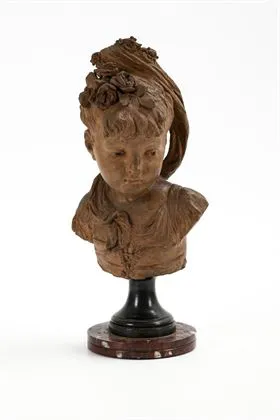ROUSSEAU, E. Dětská busta