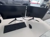 2 widescreen TFT monitors AOC