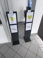 1 Pos. Preisaufsteller, 8 Stück