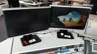 2 breedbeeld TFT-monitoren HP