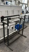 1 unwinding stand with roller cutting device