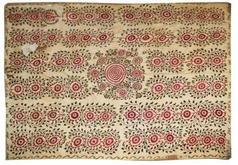 Kantha – großer Wandbehang Indien 19.Jh