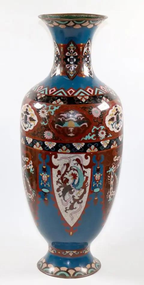 Prunkvolle – Cloisonnevase