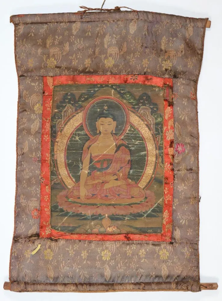 Thangka Bouddha – Shakyamuni
