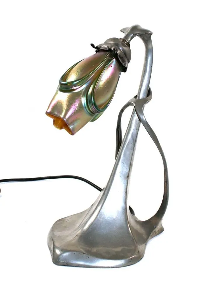 Lötz Tischlampe. – Um 1900