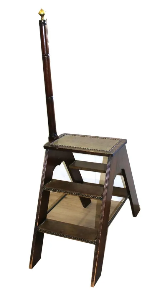 Bibliotheektrap – Engeland circa 1890