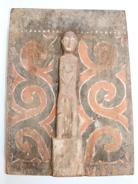 Wooden Door, Wood Paneling. – Probably Sulawesi Indonesia