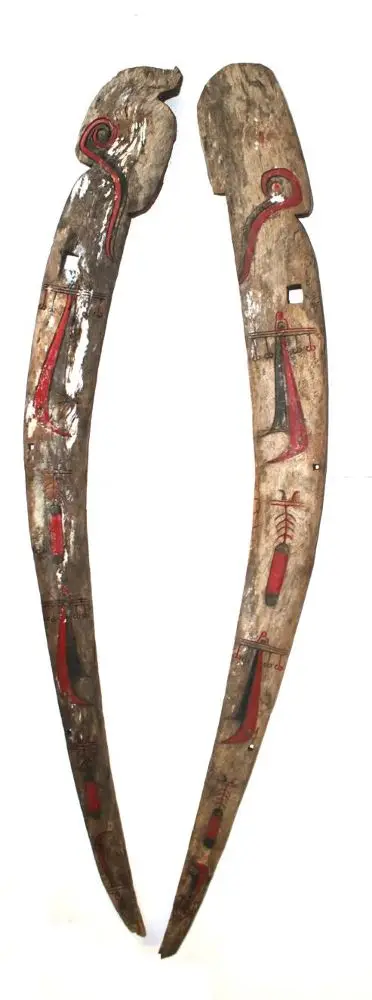 Kanoe ornamenten – Papoea-Nieuw-Guinea