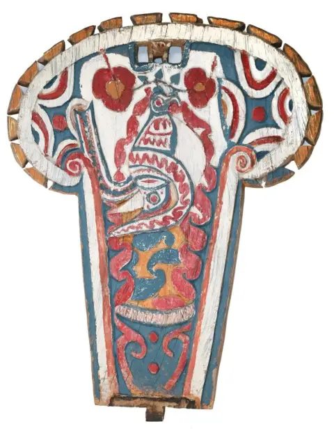 Lagim bootschild – Massim Trobriand-eilanden, Papoea-Nieuw-Guinea
