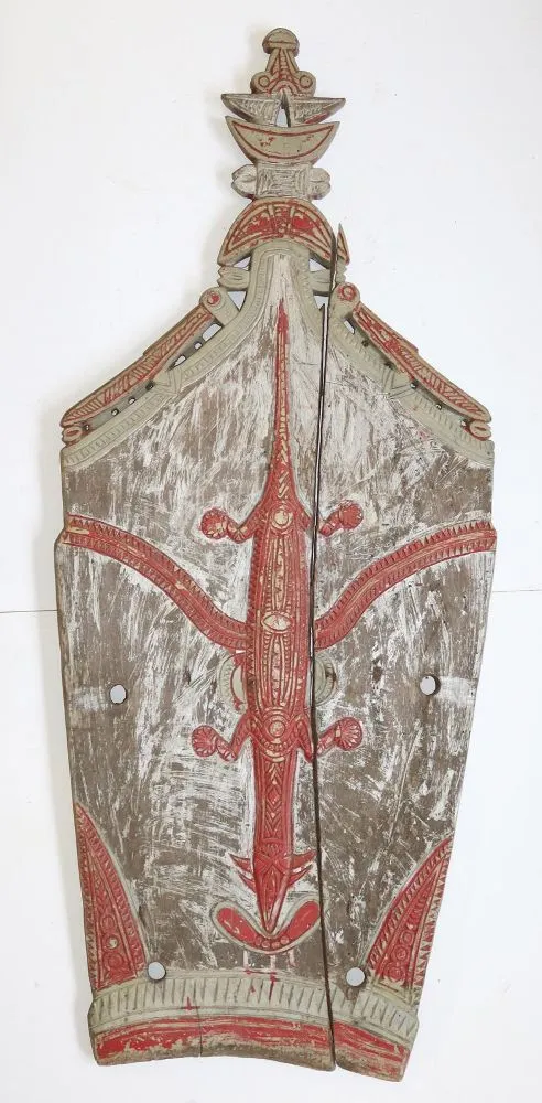 Lagim splashboards. – 3 planches de protection des îles Massim Trobriand