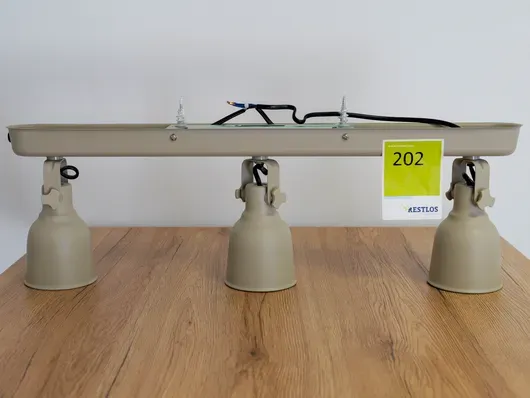 Leuchte Deckenschiene 3 Spots IKEA Hektar