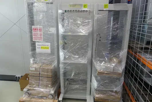 Open Frame Rack sur roulettes