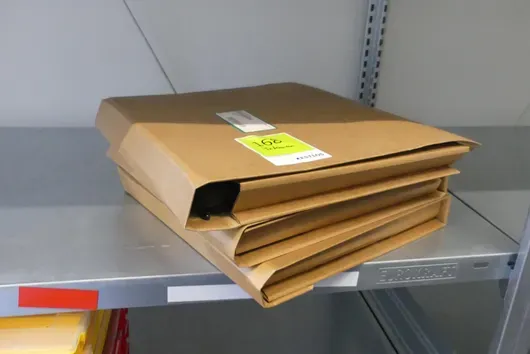 3x Clear sheet turner