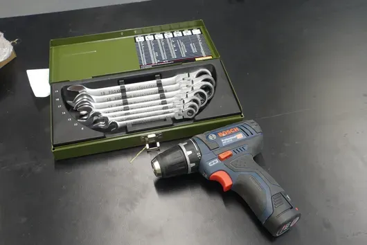 Jeu de clés Proxxon + visseuse Bosch