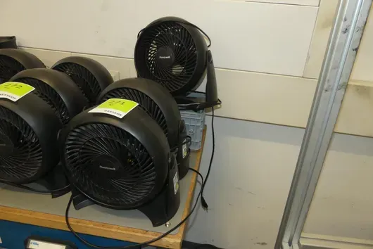 3x HONEYWELL tafelventilator