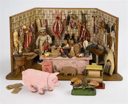 Épicerie de marchand en boucherie