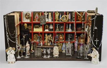 Kaufladen als Devotionalienhandlung