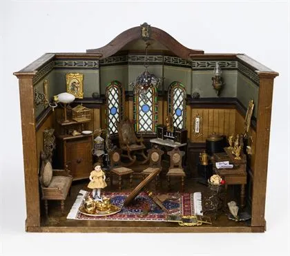 Gründerzeit-"Lutherzimmer" mit Erker